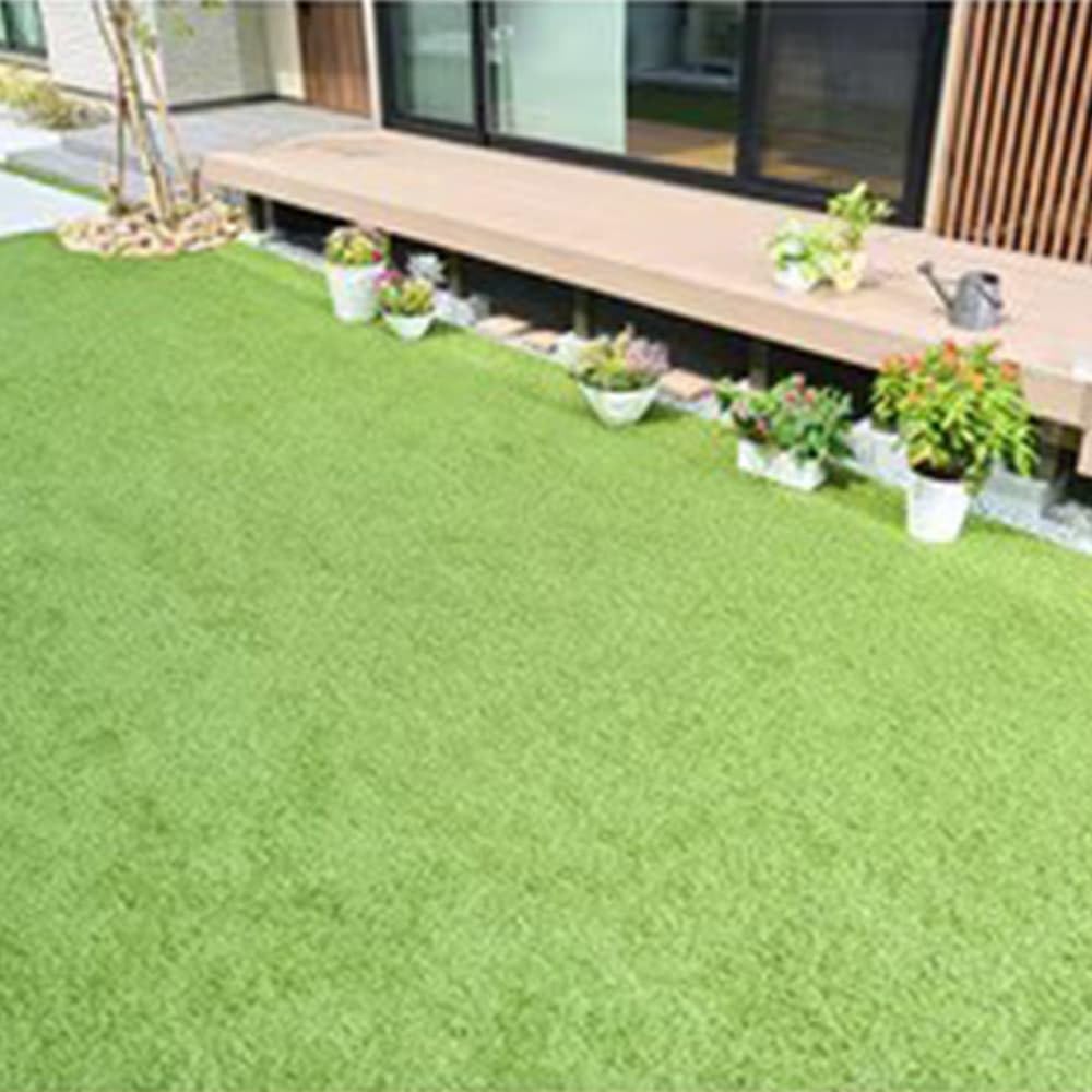 Amazon | アイリスオーヤマ 防草人工芝 1 x 20 m 芝丈30mm | 人工芝